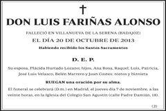 Luis Fariñas Alonso